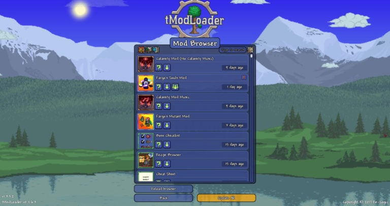 tModLoader สำหรับ Windows