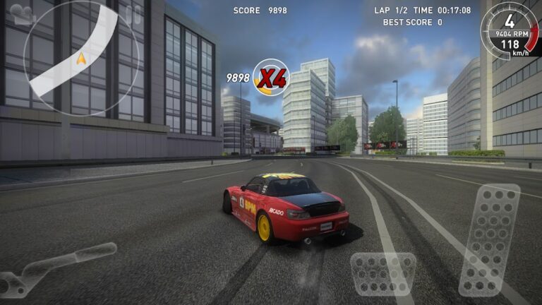 Real Drift Car Racing Lite для Android — скриншот 1