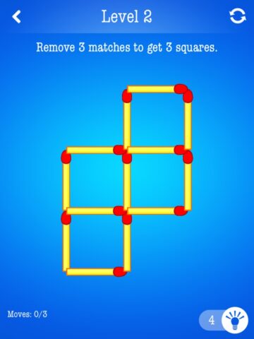 iOS 版 Matchsticks ~ Matches Puzzle