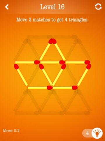 Matchsticks ~ Matches Puzzle لنظام iOS