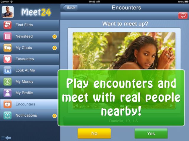 Meet24: знакомства, чат, флирт для iOS
