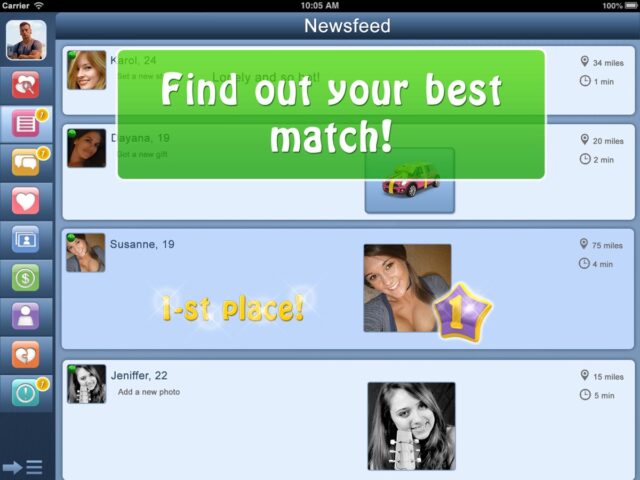iOS 版 Meet24 – Flirt, Chat, Singles