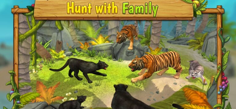 iOS용 Panther Family Sim : Jungle