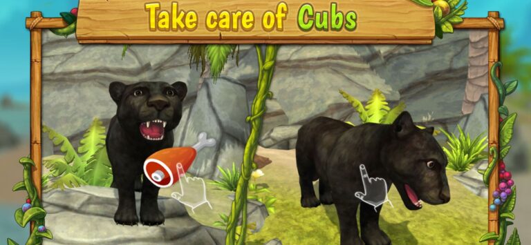 iOS 用 Panther Family Sim : Jungle