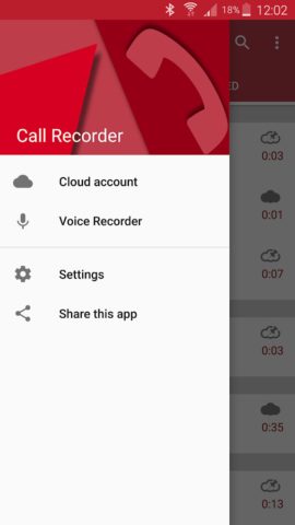 Grabador automático de llamadas para Android