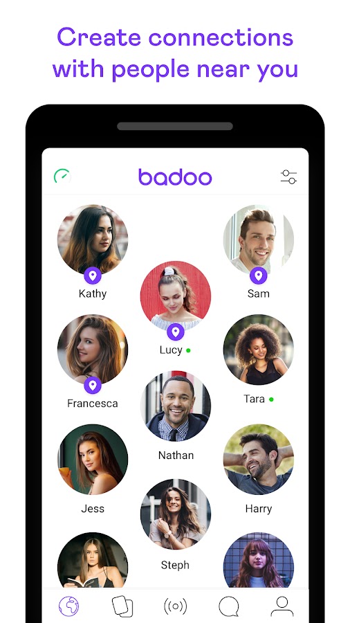 Android badoo aplikacija za Koje su
