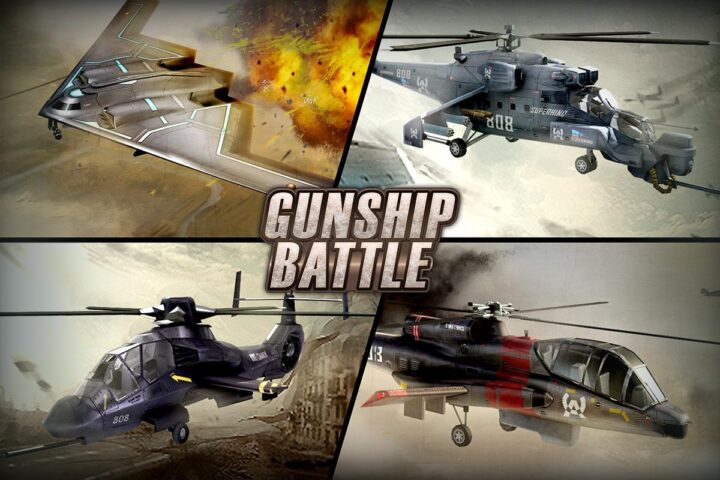 GUNSHIP BATTLE: Helicopter 3D für Android
