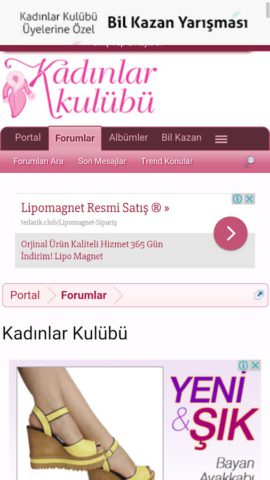 Kadınlar Kulübü для Android