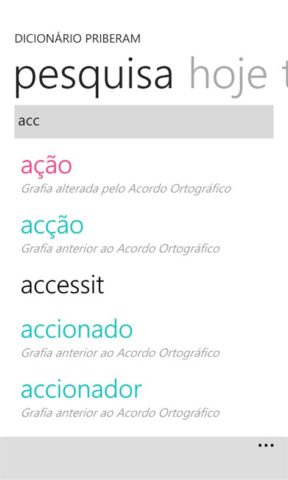 Windows için Dicionário Priberam
