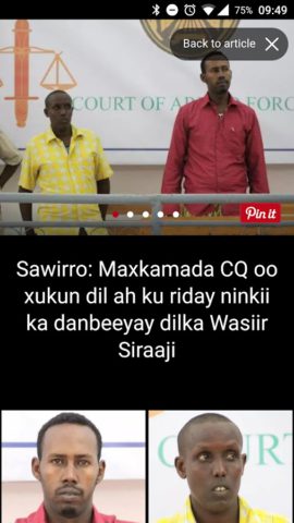 Caasimada Online для Android — скриншот 4