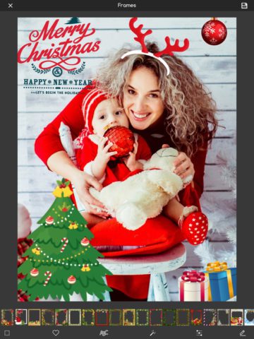 Christmas Photo Editor Sticker untuk iOS
