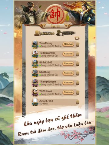 Co Tuong, Co Up Online – Ziga untuk iOS