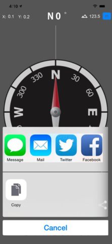 Kompas & GPS untuk iOS
