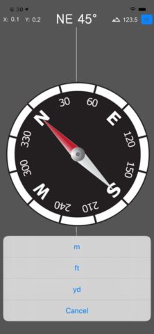 Kompas & GPS untuk iOS