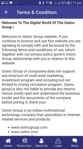 Android 版 E-Panelist: Oxiinc.com Consumers Empowerment
