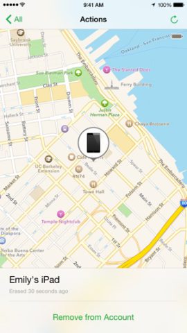 Find My iPhone لنظام iOS