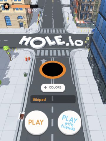 Hole.io لنظام iOS