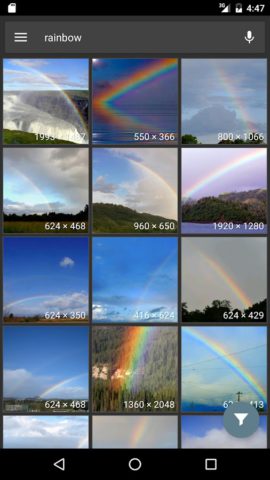 Поиск картинок — PictPicks для Android — скриншот 2