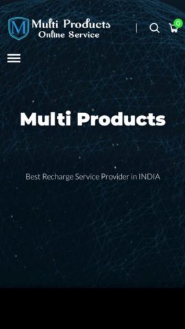 Multi product online service untuk Android