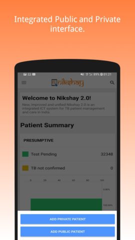 Ni-kshay для Android — скриншот 3