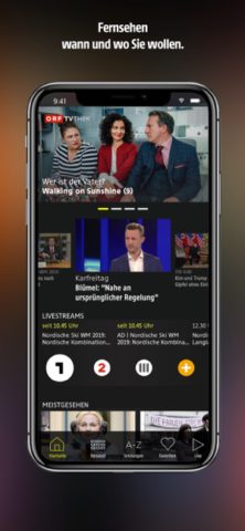 ORF TVthek: Video on Demand for iOS