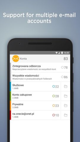 Android 用 Onet Poczta