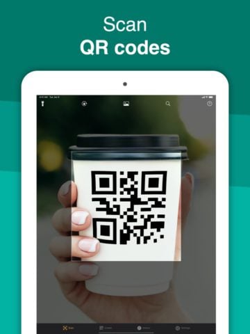 iOS için QR Code & Barcode Scanner ・