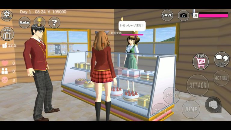 SAKURA School Simulator для Android — скриншот 5