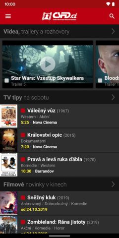 Android 版 ČSFD
