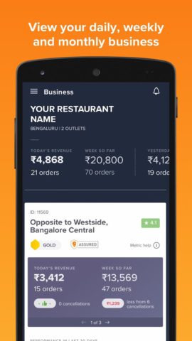 Swiggy Partner App for Android