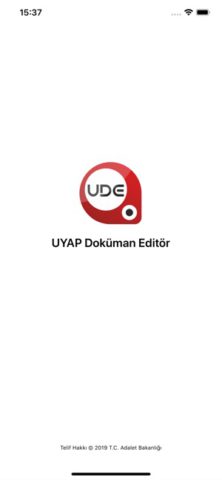 Uyap Doküman Editör لنظام iOS