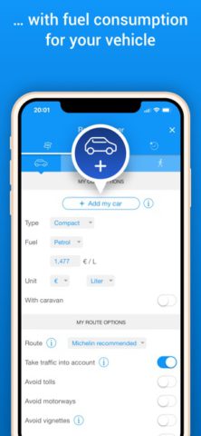 ViaMichelin : GPS, Trafic, Iti pour iOS