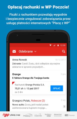 Android 版 WP Poczta