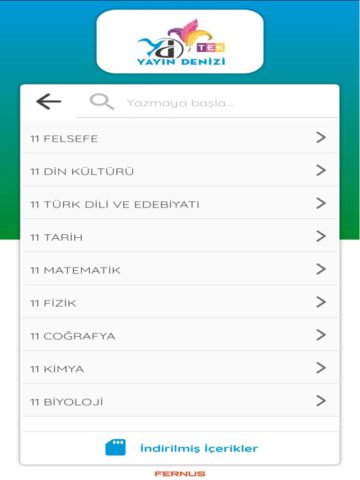 Yayın Denizi Tek Video Çözüm für iOS
