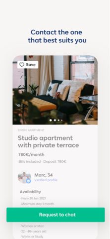 Badi — Rooms for rent для iOS — скриншот 3