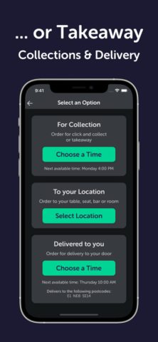 Dines — Mobile Ordering для iOS