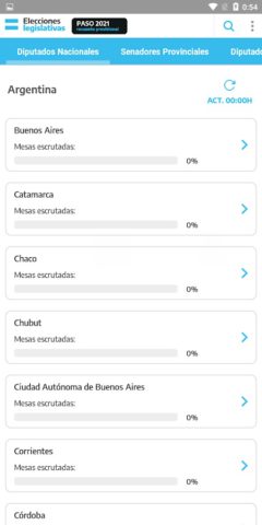 Elecciones Argentina für Android