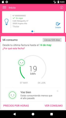 Energía XXI for Android