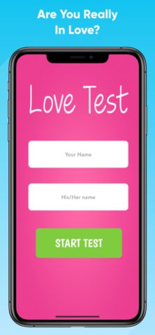 Test d’amour – Calculatrice pour iOS