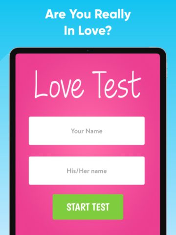 Test d’amour – Calculatrice pour iOS