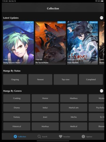 MangaNelo – Rock Manga Pro cho iOS