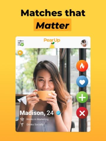 PearUp — Chat & Dating App для iOS
