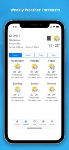 Seabreeze.com.au para iOS