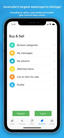 Seabreeze.com.au per iOS