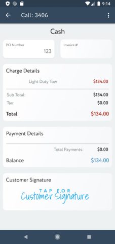 TOPS Driver для Android — скриншот 3