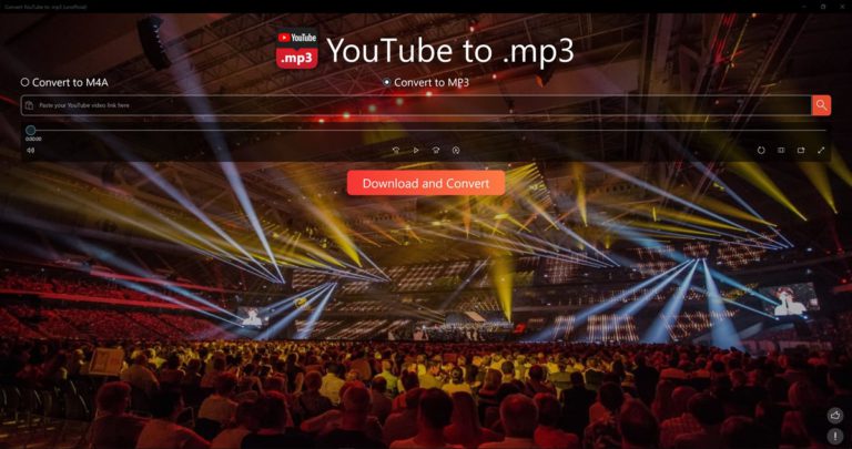 YouTube to mp3­ cho Windows