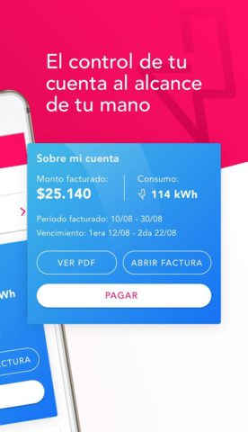 Enel Clientes Colombia для Android — скриншот 2