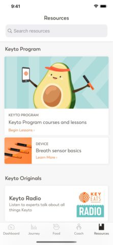 Keyto: Low Carb & Keto Program لنظام iOS