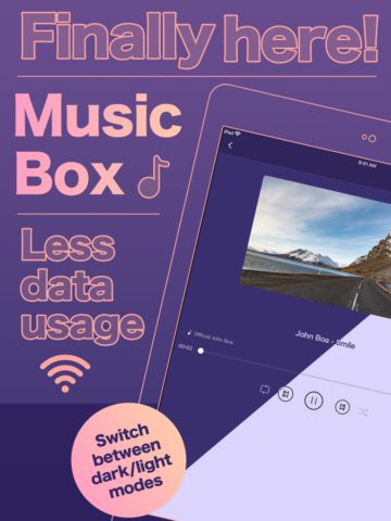 Music Box – stream player cho iOS