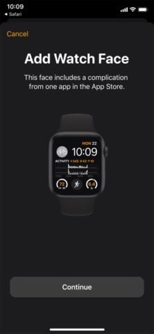Watch pour iOS